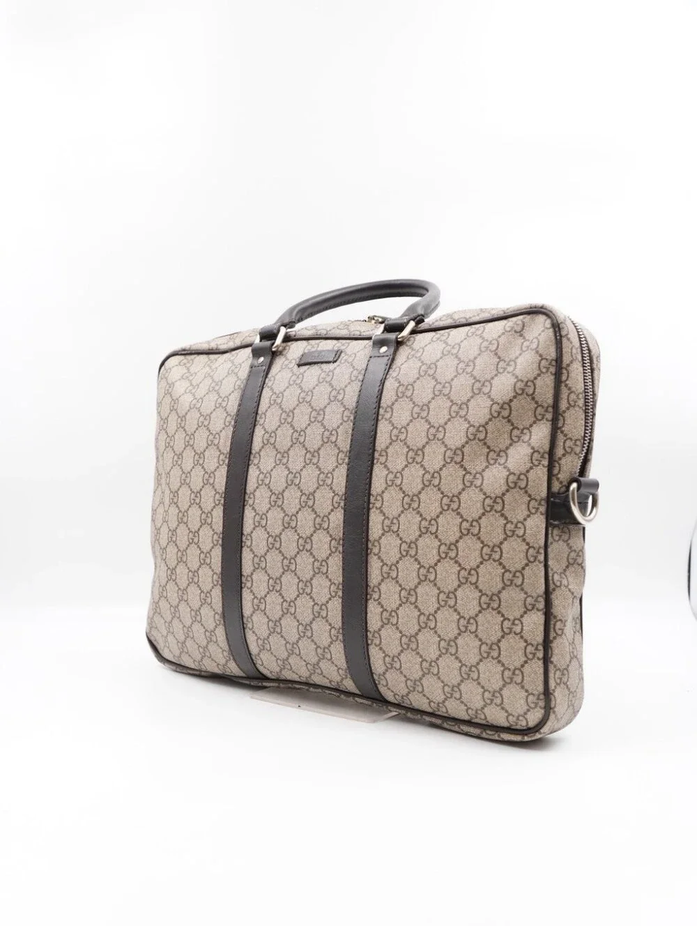 CO08 💟 GUCCI GG Plus Monogram Briefcase